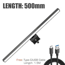 Load image into Gallery viewer, LED Desk Lamp Monitor Light Bar PC Computer Dimmable Screen Light 33cm 50cm Office Study Reading Hanging Table Lamp USB Powered