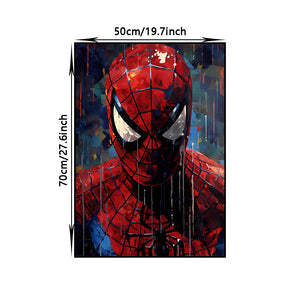 Marvel Movie Canvas Art Poster – Superhero Wall Decor (Spider-Man, Iron Man)