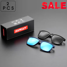 Load image into Gallery viewer, SUPKLEY Sports Sunglasses for Men Polarized Comfortable Wear Square Sun Glasses Male Light Weight Eyewear Accessory with Origina