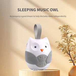 Cartoon Owl Music Pacifier Bed Hanging Children's Toy Timer Mode Player