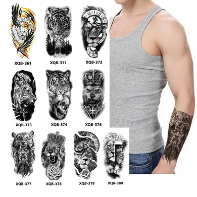 Waterproof Animal Tattoos (Men & Women) - Body Art Stickers