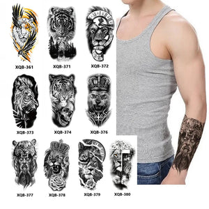 Waterproof Animal Tattoos (Men & Women) - Body Art Stickers