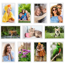 Load image into Gallery viewer, Small photo frame 12/20Pcs Blank Photo Frame Insert Fridge Magnets, Mini Magnetic Refrigerator Photo Picture Frames