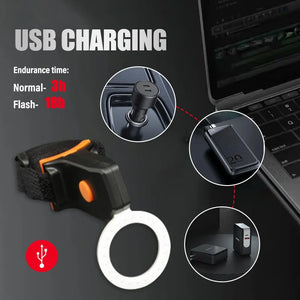 USB Rechargeable Bicycle Taillight LED Bike Rear Light Multi Modes Flashing MTB Safety