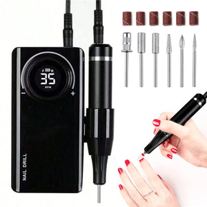 : Electric Nail Drill! 35000RPM, Portable, Gel