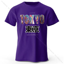 Load image into Gallery viewer, Tokyo Printed Fashion Forward 100% Cotton T-Shirt, Ultra Soft Round Neck Short Sleeve Tee, Perfect for Men &amp; Women