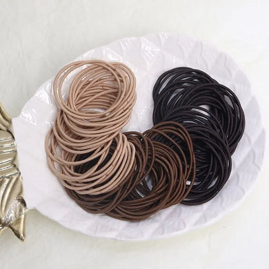 5CM Nylon Elastic Hair Ties Ponytail Holders Hairbands for Women Men Hair Accessories