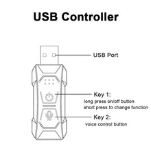Load image into Gallery viewer, RGB Car Interior Atmosphere Light Strip 5M App Control Ambient LED Light USB Fiber Optic Lamp Decor for Auto DIY Universal Fit