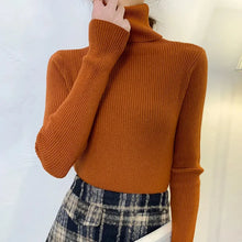 Load image into Gallery viewer, Heliar Women Fall Turtleneck Sweater Knitted Soft Pullovers Cashmere Jumpers Basic Soft Sweaters For Women 2024 Autumn Winter