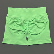 Load image into Gallery viewer, Histello Sports Shorts 4.5" Women Yoga Exercise Shorts Scrunch Bum Hip Tight Workout Fitness Activewear Gym Running Short Pants
