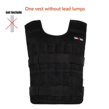 Load image into Gallery viewer, 20kg Adjustable Weight Training Suit Empty Bag Fitness Running Vest, Hand And Foot Strength Training Physical Training Clothing
