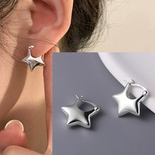 Load image into Gallery viewer, Ventfille 925 Sterling Silver Star Earring for Women Girl Simple Tassels Chain Fashion Office Jewelry Gift Dropshipping