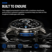 Load image into Gallery viewer, NEW 2025 Zeblaze VIBE 8 Voice Calling 1.43" AMOLED Display Smart Watch Built-in Flashlight Heart Rate Blood Pressure Smart Watch