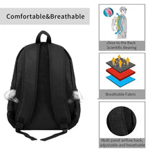 Load image into Gallery viewer, New CR7 Ronaldo Backpack – Student School Travel Shoulder Bag, Gift for Fans