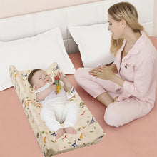 Load image into Gallery viewer, Portable Baby Diaper Changing Pad with Safety Strap Newborn Babies items Wipeable Changing Mat for Dresser and Changing Tables