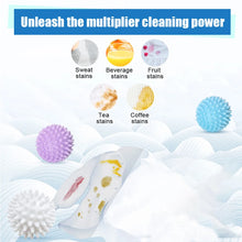 Load image into Gallery viewer, 4Pcs Reusable PVC Dryer Balls - Eco-Friendly Laundry Fabric Softener for Home