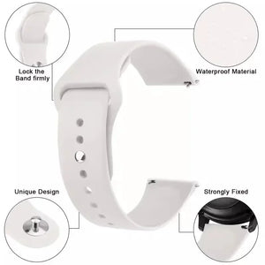 Silicone Strap for Samsung Galaxy Fit 3, Replacement Wristband, Watch Band