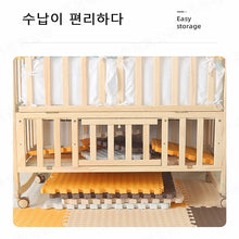 Load image into Gallery viewer, 30*30cm Thicken Sports Gym Mat Protection EVA Leaf Grain Floor Mats Yoga Fitness Non-Slip Splicing Rugs Shock Room