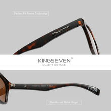 Load image into Gallery viewer, KINGSEVEN Polarized Sunglasses - Full Frame, UV400 Mirror Lens, TR90 Eyewear