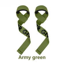 Load image into Gallery viewer, 2PCS Weightlifting Straps Anti-Slip Silicone Lifting Wrist Straps Strength Training Deadlifts Crossfit Hand Grips Wrist Support