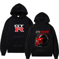 GTR R35 Streetwear Hoodie – Japanese Sportscar Inspired Sweatshirt