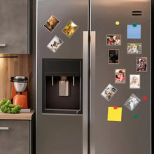 Load image into Gallery viewer, Small photo frame 12/20Pcs Blank Photo Frame Insert Fridge Magnets, Mini Magnetic Refrigerator Photo Picture Frames