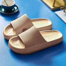 Load image into Gallery viewer, Women Thick Platform Cloud Slippers Indoor Home Eva Soft Sole Pillow Slides Sandals Woman 2025 Summer Non Slip Beach Flip Flops