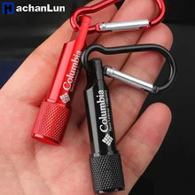 Load image into Gallery viewer, Portable Mini Torch Keychain Pendant with battery Small Light led flashlight Car Key Chain Pendant Key Ring mini flashlights