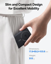 Load image into Gallery viewer, Baseus Qi2 Magnetic Power Bank 10000mah 15W Wireless Charging 22.5W Wired Charge Qi2-Certified for iPhone 16 15 14 13 12 Pro Max