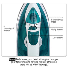Load image into Gallery viewer, Electric Iron Portable Mini Garment Steamer Steam Iron For Clothing Iron Adjustable Ceramic Soleplate Iron For Ironing Sonifer