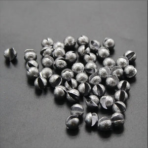 100pcs Silver Open Bite Round Lead Fishing Clips Raft Gear Manufacturers