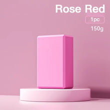 Load image into Gallery viewer, Yoga Blocks Foam Blocks Yoga Props for Pilates Stretching Meditation Exercise Blocks Lightweight Yoga Essentials