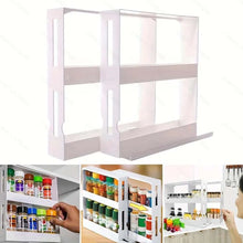 Load image into Gallery viewer, Rotating Spice Rack! 2-Tier, Pull-Out Organizer