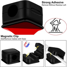 Load image into Gallery viewer, Under Desk Cable Clip! Magnetic, Adjustable