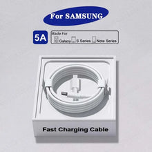 Load image into Gallery viewer, PD 45W USB Type C Cable For Samsung Galaxy S20 S21 S22 S23 Ultra Note 10 5G 20 A53 A54 Super Fast Charging USB C Data Cable