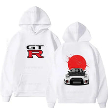 Load image into Gallery viewer, GTR R35 Streetwear Hoodie – Japanese Sportscar Inspired Sweatshirt