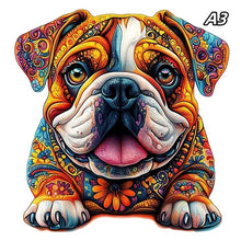 Load image into Gallery viewer, Jigsaw Animal Wooden  Puzzle DIY Crafts Brain Trainer Puzzles Game for Kids Adult wolf  Educational Wood Toy Gift Difficulty