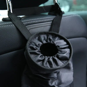 Car Seat Back Trash Holder Bag Rubbish Container Garbage Storage Cleaning Tool