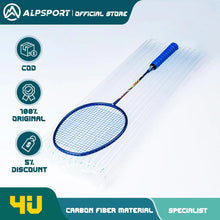 Load image into Gallery viewer, ALP LT 2Pcs/lot 100% Carbon Fiber Elastic 4U 30Lbs Racket Offensive and Defensive Professional Badminton Racket With Bag