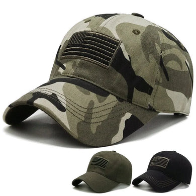 Flag Baseball Cap Tactical Operator Military Dad Hat Outdoor Snapback Sun Cap