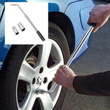 Load image into Gallery viewer, Travel Emergency Breakdown Wrench Set,Extendable Wheel Socket Tyre, Universal Car Lug Wrench Car Wheel Tire Change Tools
