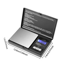 Load image into Gallery viewer, Mini Jewelry Scale 0.01g Electronic Stainless Steel Digital Pocket Scale Gold Gram Balance Portable Kitchen Scale Weighting Tool