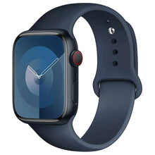 Load image into Gallery viewer, Silicone Band For Apple Watch strap 44mm 45mm 40mm 41mm 42-38mm 45 mm sport bracelet iwatch series 8 7 6 5 4 3 SE 9 Ultra 2 49mm