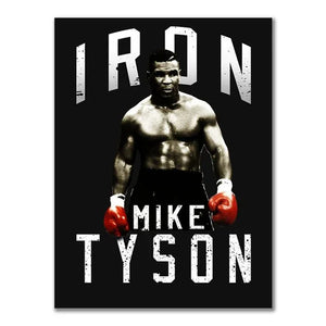 Boxer Wall Art Poster Mike Tyson Muhammad Ali Motivational Quote Home Decor Pictures Prints Canvas Painting Living Room Decor