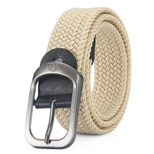 Load image into Gallery viewer, Men's Belt Casual Woven Elastic Belt Outdoor Sports Women's Belt No Need for Punching Climbing Work Belt For Men Women Fashion