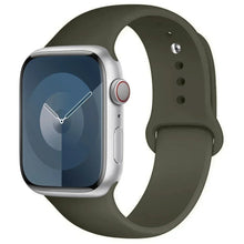 Load image into Gallery viewer, Silicone Band For Apple Watch strap 44mm 45mm 40mm 41mm 42-46mm sport bracelet iwatch series 8 7 6 5 4 9 10 11 SE-Ultra 2/3 49mm