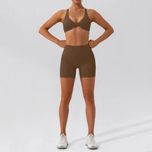 Load image into Gallery viewer, 2PCS Yoga Suit Sports Set Women Quick-Drying Gym Set Women Tracksuit Running Workout Long Sleeve Sports Shirt Yoga Clothing