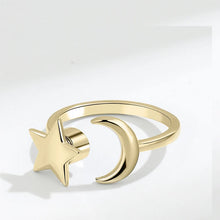 Load image into Gallery viewer, Anti Stress Anxiety Fidget Rings for Women Satinless Steel Spinner Sunflower Sun Star Ring Trendy Jewelry Gift Dropshipping