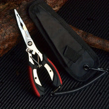 Load image into Gallery viewer, Multi-Tool Fishing Pliers! Line Cutter, Split Rings