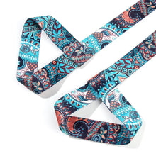 Load image into Gallery viewer, Nylon Colorful Straps Yoga Mat Strap Belt Adjustable Sports Sling Shoulder Carry Strap Belt Exercise Stretch Elastic Yoga Belt